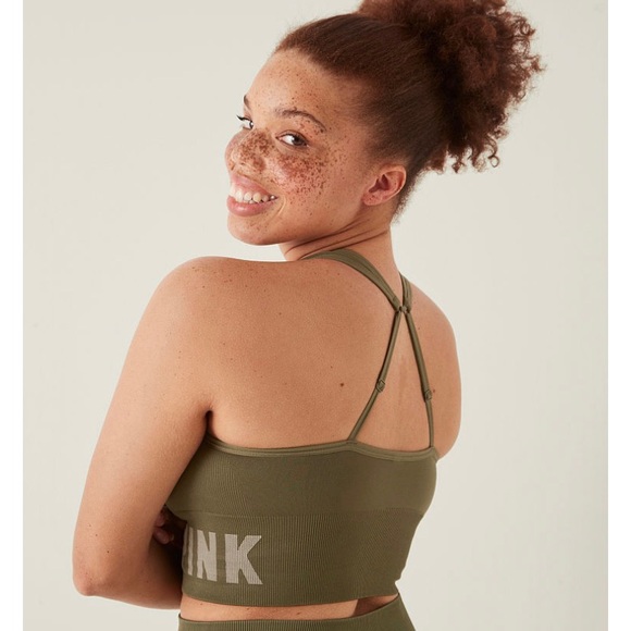 Pink Seamless sports bra - Picture 9 of 9